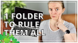 ☘️ Organizing Digital Files amp Folders In 5 SECONDS How To Organize My Computer Declutter Challenge [upl. by Mellie]