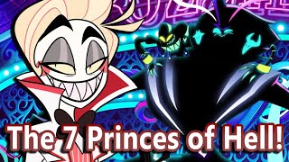 The Seven Princes of Hell And Their Rings Explained Helluva Boss and Hazbin Hotel Breakdown [upl. by Coleen307]