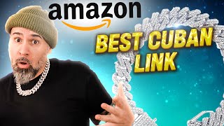 Afforable Cuban Link Chain From AMAZON  WOAH [upl. by Gilligan]