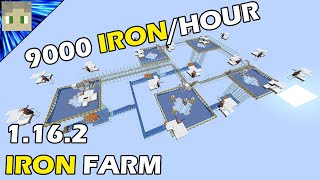 Gnembons 9000 IronHour 1162118 Iron Farm  Block By Block Tutorial [upl. by Onifled]