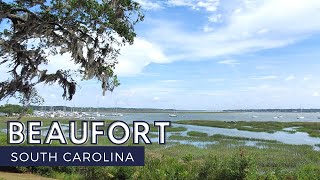 Visit Beaufort South Carolina  Downtown Beaufort  Coastal South Carolina [upl. by Nomyad]