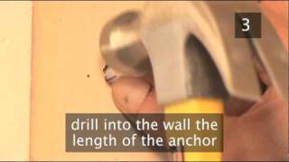 How To Fit A Curtain Rail To A Brick Wall [upl. by Salaidh]