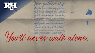 quotYoull Never Walk Alonequot  From Rodgers amp Hammersteins CAROUSEL Official Lyric Video [upl. by Ylram281]