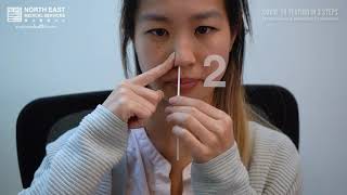 COVID Oral Swab Tutorial  Fulgent Genetics [upl. by Rustie]