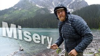 A Very Bad No Good Rotten Day 14 of 30 Day Survival Challenge Canadian Rockies [upl. by Byrne147]