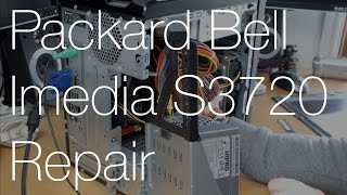 Packard Bell Imedia S3720 Repair  IMNC [upl. by Gisele873]