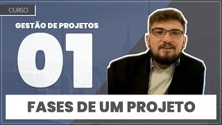 Gestão de Projetos 01  Fases de um Projeto [upl. by Nolyag]