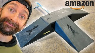 THE CHEAPEST SKATEPARK ON AMAZON [upl. by Preiser]