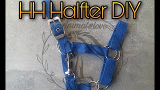 How to make a Hobby horse halfter🐎German tutorialanimallove [upl. by Nylahsoj25]