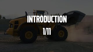 Introduction – Volvo Wheel Loaders Hseries – Basic operator training – 111 [upl. by Las]