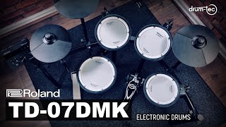 Roland TD07DMK electronic drums unboxing amp playing by drumtec [upl. by Moreno]