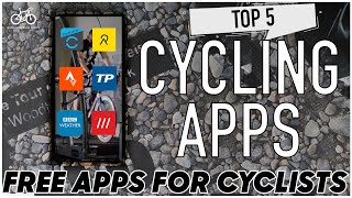 My Top 5 BEST FREE Cycling Apps [upl. by Enilatan]