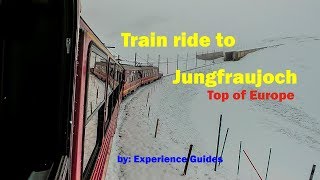 Train ride to Jungfraujoch  Switzerland [upl. by Rivkah]