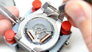 How to ChangeReplace Your Seiko Kinetic BatteryCapacitor [upl. by Purdum]