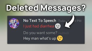 How to see DeletedEdited Discord Messages [upl. by Hughett]