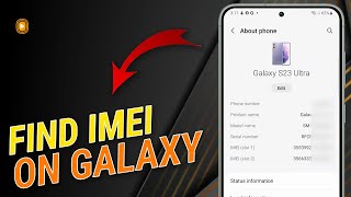 How To Find IMEI on Samsung Galaxy [upl. by Jenness]