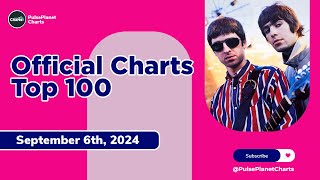 UK Official Singles Chart Top 100 September 6th2024 [upl. by Wrightson]