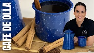 CAFE de OLLA receta TRADICIONAL MEXICANA [upl. by Layton788]