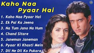 Kaho Naa Pyaar Hai Movie All Songs Jukebox  Hrithik Roshan amp Amisha Patel  INDIAN MUSIC [upl. by Akanke]