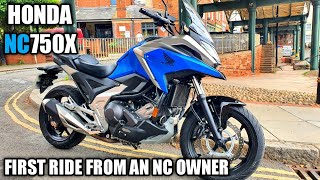 Honda NC750X DCT  First Ride From An NC Owner [upl. by Llib18]