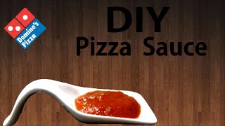 DIY Pizza Sauce at home just like Dominos  Simply Yummylicious [upl. by Euqinay]