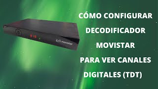 COMO USAR DECODIFICADOR ANTIGUO DE MOVISTAR PARA TELEVISION DIGITAL [upl. by Donica]