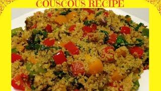 How to Cook the Perfect Couscous  Healthy Couscous Recipe [upl. by Netsyrc103]