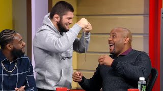 Khabib Joins the UFC 260 Weighin Show [upl. by Jenne]