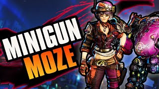 Borderlands 3 Minigun Moze BEST Minigun Iron Bear Build Game Save [upl. by Deborah207]