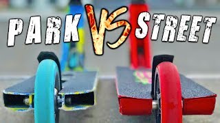 PARK vs STREET BEST CUSTOM PRO SCOOTERS [upl. by Ferree26]