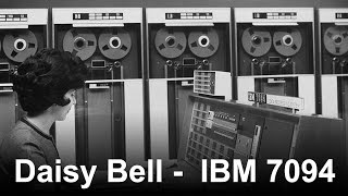 Daisy Bell  IBM 7094 1961 [upl. by Iney]