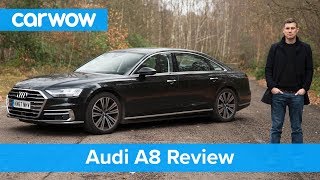 Audi A8 2019 indepth review  carwow Reviews [upl. by Lemmy84]