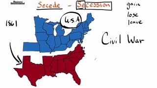 Secession and the Civil War [upl. by Spiegelman]