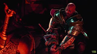 God of War  Terrified Kratos as Atreus Becomes Sick [upl. by Onitsirc]