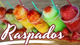 🍨 Como hacer jarabes o mieles para raspados receta  GRANIZADOS Sorbetes CASEROS en MINUTOS [upl. by Anuahs]