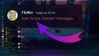 HOW TO SEE DELETED MESSAGES ON DISCORD Plugin amp Updated [upl. by Shaper]