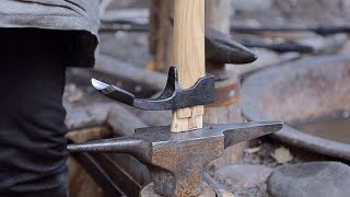 Making an adze  Blacksmithing [upl. by Nnor505]