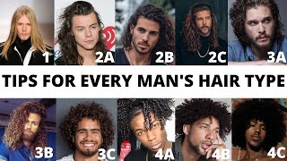 ULTIMATE GUIDE To Mens Hair Types  How To Find YOUR Hair Type amp The BEST Products To Use [upl. by Eentruok]