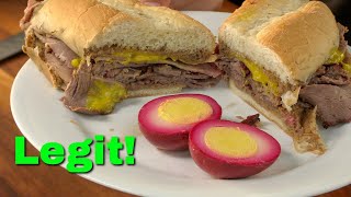 Philippes French Dip Recipe  Philippe The Original  Slow n Sear  Ballistic BBQ [upl. by Yenruoj]