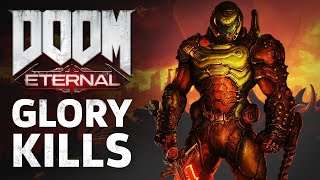 DOOM Eternal Glory Kills Compilation [upl. by Nylessej]