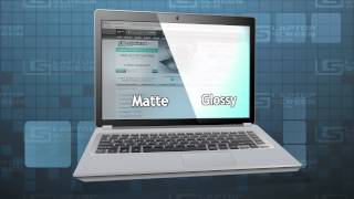 Matt vs Glossy  Surface finish type of a laptop screen [upl. by Arlene]