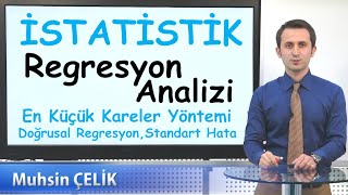 11 Regresyon Analizi En Küçük Kareler Yöntemi Standart Hata Terimi  İSTATİSTİK  XDERS [upl. by Seline]